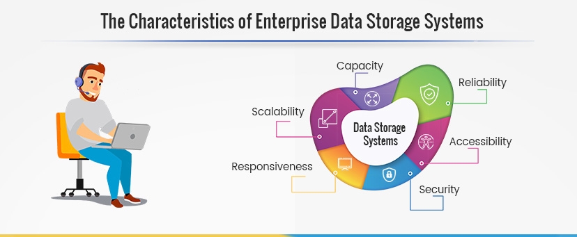 characteristics of enterprise data storage systems